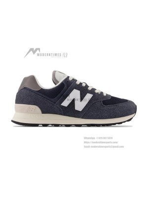 New Balance 574 U574RH2 Black White Classic Retro Running Shoes | Timeless Design and Everyday Comfort