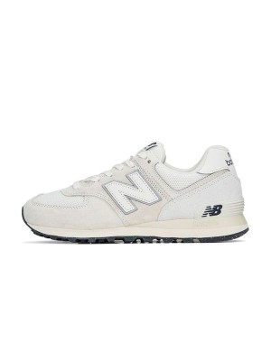 New Balance 574 U574LS2 Beige Weiß Klassische Retro-Laufschuhe | Zeitlose Eleganz und Alltäglicher Komfort