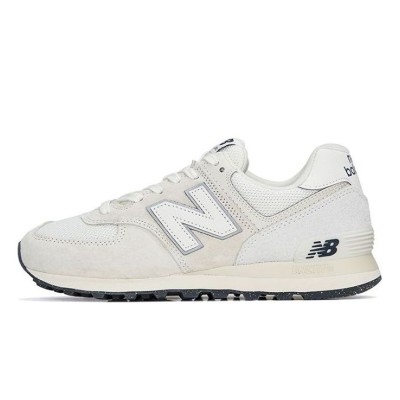 New Balance 574 U574LS2 Beige Weiß Klassische Retro-Laufschuhe | Zeitlose Eleganz und Alltäglicher Komfort