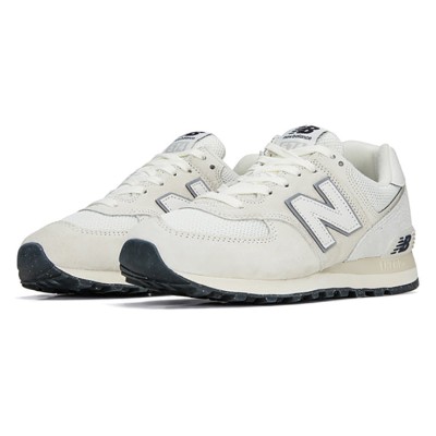 New Balance 574 U574LS2 Beige White Classic Retro Running Shoes | Timeless Elegance and Everyday Comfort