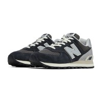 New Balance 574 U574GM2 ブラック グレー ホワイト クラシック レトロ ランニングシューズ | タイムレスなデザインと優れた快適さ