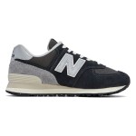 New Balance 574 U574GM2 Schwarz Grau Weiß Retro-Laufschuhe mit ENCAP-Dämpfung