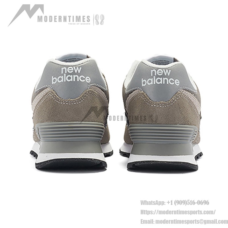 New Balance 574 ML574EVG Grey Retro Running Shoes with ENCAP Cushioning