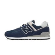 New Balance 574 ML574EVN ネイビー レトロ ランニングシューズ | クラシックなスタイルと日常の快適さ