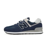 New Balance 574 ML574EVN Navy Retro Running Shoes | Timeless Style and Everyday Comfort