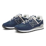 New Balance 574 ML574EVN Navy Retro Running Shoes with ENCAP Midsole Cushioning