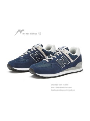 New Balance 574 ML574EVN Navy Retro Running Shoes | Timeless Style and Everyday Comfort