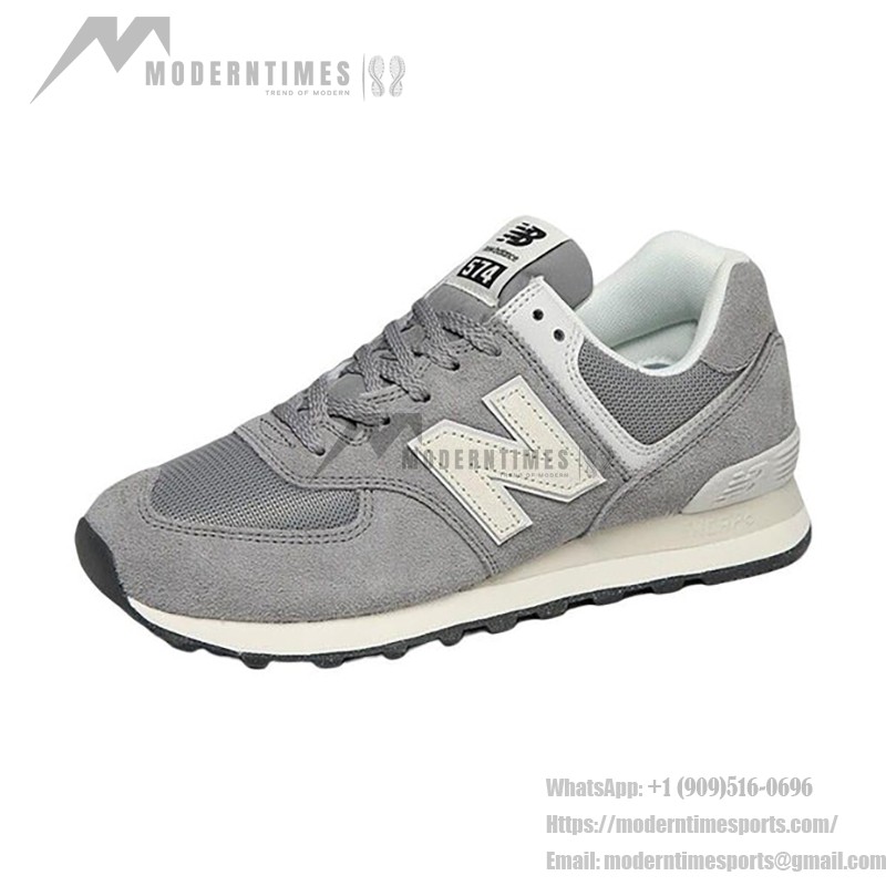 New Balance 574 U574UL2 Grau Off-White Retro Laufschuhe