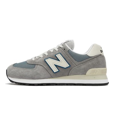 New Balance 574 ML574BA2 Grey Sky Blue Retro Running Shoes | Timeless Design and All-Day Comfort