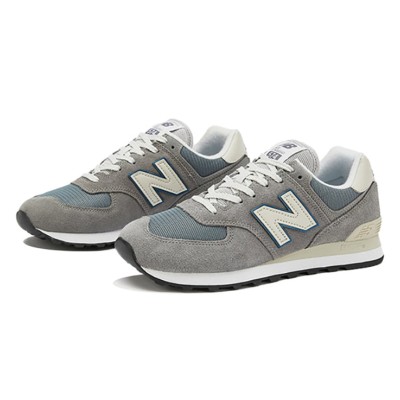 New Balance 574 ML574BA2 Grey Sky Blue Retro Running Shoes | Timeless Design and All-Day Comfort