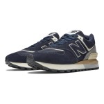 New Balance 574 Legacy U574LGBN Blue Gray Retro Running Shoes with ENCAP cushioning and sleek design