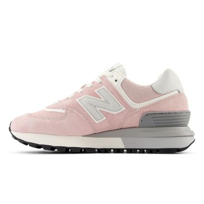 New Balance 574 U574LGOP Pink Retro Running Shoes | Elegant Design and All-Day Comfort