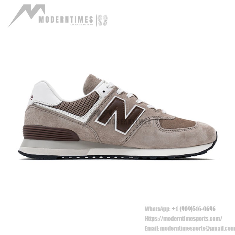 New Balance 574 U574KL2 Tan Beige Retro Running Shoes