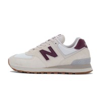 New Balance 574v2 WL574RCF Moonbeam Burgundy Retro Running Shoes | Timeless Elegance and Superior Comfort