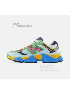 New Balance 9060 "Beach Glass" U9060NBN Retro Sneakers – Stylish & Colorful, Comfortable & Cushioned, Trendy & Versatile, Lightweight & Breathable