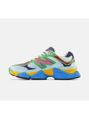 New Balance 9060 "Beach Glass" U9060NBN Retro Sneakers – Stylish & Colorful, Comfortable & Cushioned, Trendy & Versatile, Lightweight & Breathable