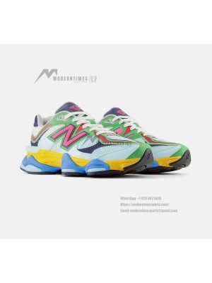 New Balance 9060 "Beach Glass" U9060NBN Retro Sneakers – Stylish & Colorful, Comfortable & Cushioned, Trendy & Versatile, Lightweight & Breathable
