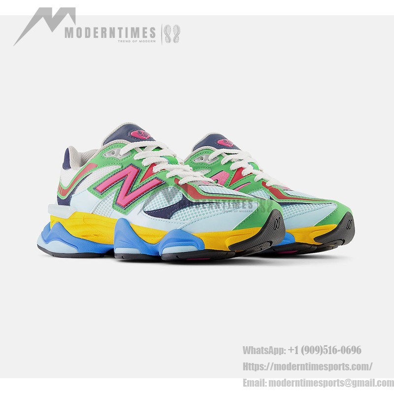 New Balance 9060 "Beach Glass" U9060NBN Retro Sneakers – Vibrant & Comfortable