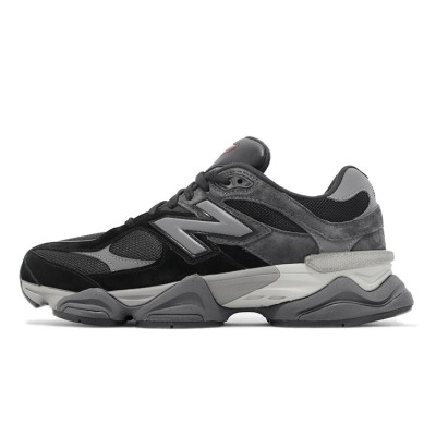 New Balance 9060 "Black Castlerock" U9060BLK Retro Sneakers – Classic Black & Grey, Premium Suede, Comfortable & Cushioned, Trendy & Versatile