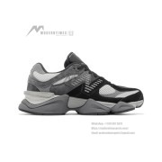 New Balance 9060 "Black Castlerock" U9060BLK Retro Sneakers – Classic Black & Grey, Premium Suede, Comfortable & Cushioned, Trendy & Versatile