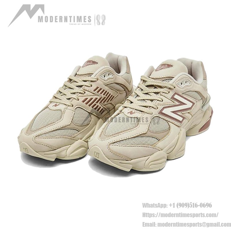 New Balance 9060 "Bone Sparrow" U9060ZGC レトロスニーカー – エレガントなベージュ & 快適