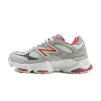 New Balance 9060 "Boston College" U9060EGL 레트로 스니커즈 – 클래식 그레이 & 레드, 프리미엄 스웨이드, 편안한 쿠셔닝, 트렌디 & 다용도