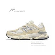 New Balance 9060 "Calcium Sea Salt" U9060WNB Retro Sneakers – Cream White & Grey, Premium Suede, Comfortable & Cushioned, Trendy & Versatile