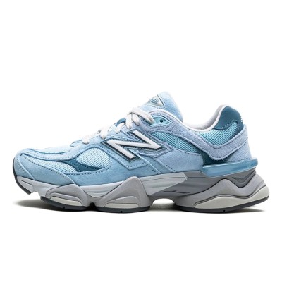 New Balance 9060 U9060EED "Chrome Blue" Retro Running Shoes - Breathable Dad Sneakers