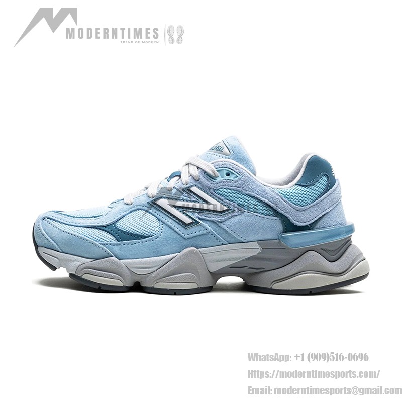 New Balance 9060 U9060EED "Chrome Blue" - Stylish Retro Running Sneakers