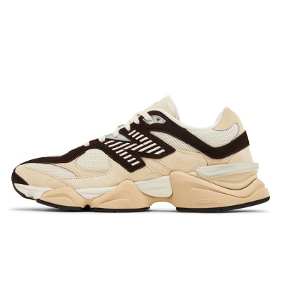 New Balance 9060 U9060FLP "Emerging Brown Pack" Retro Running Shoes - Breathable Dad Sneakers