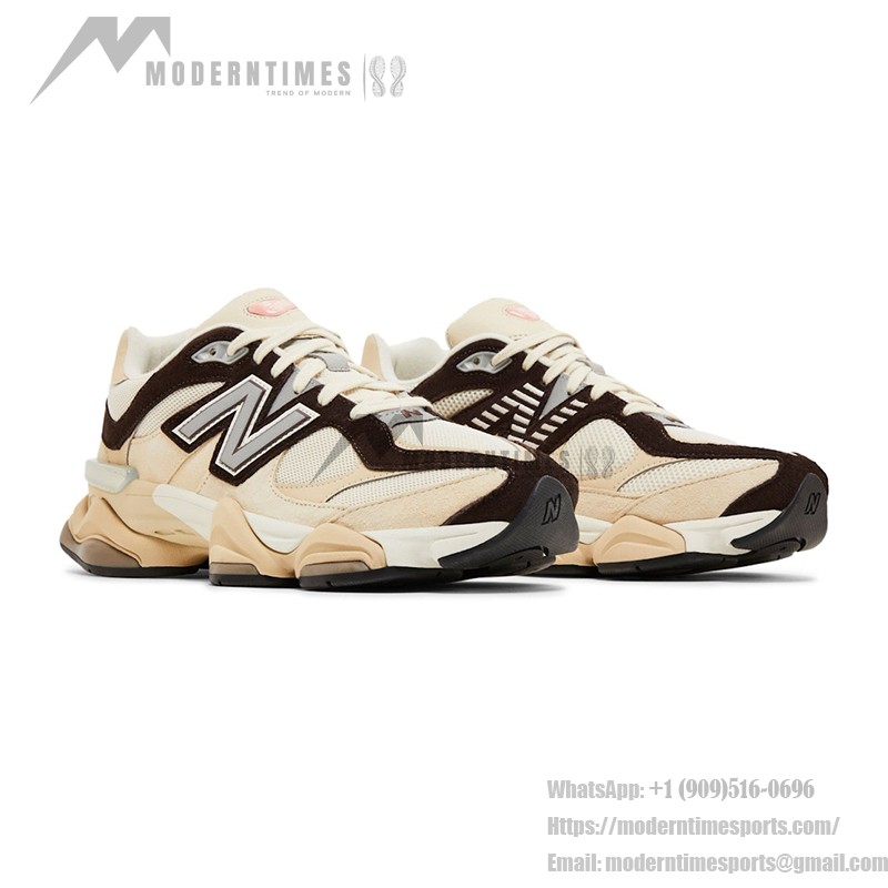 New Balance 9060 U9060FLP "Emerging Brown Pack" - Stylish Retro Running Sneakers