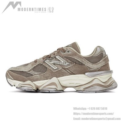 New Balance 9060 U9060PB "Mushroom" Retro Running Shoes - Breathable Dad Sneakers