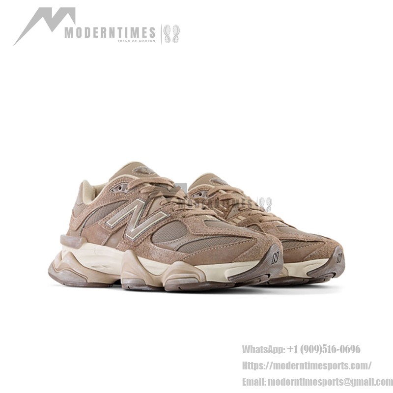 New Balance 9060 U9060PB "Mushroom" - Earth-Toned Retro Running Sneakers