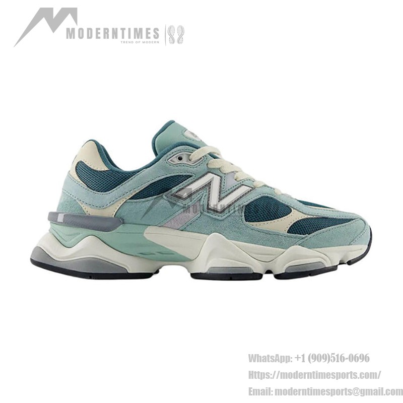 New Balance 9060 U9060FG "New Spruce Salt Marsh Turtledove" - Nature-Inspired Retro Running Sneakers