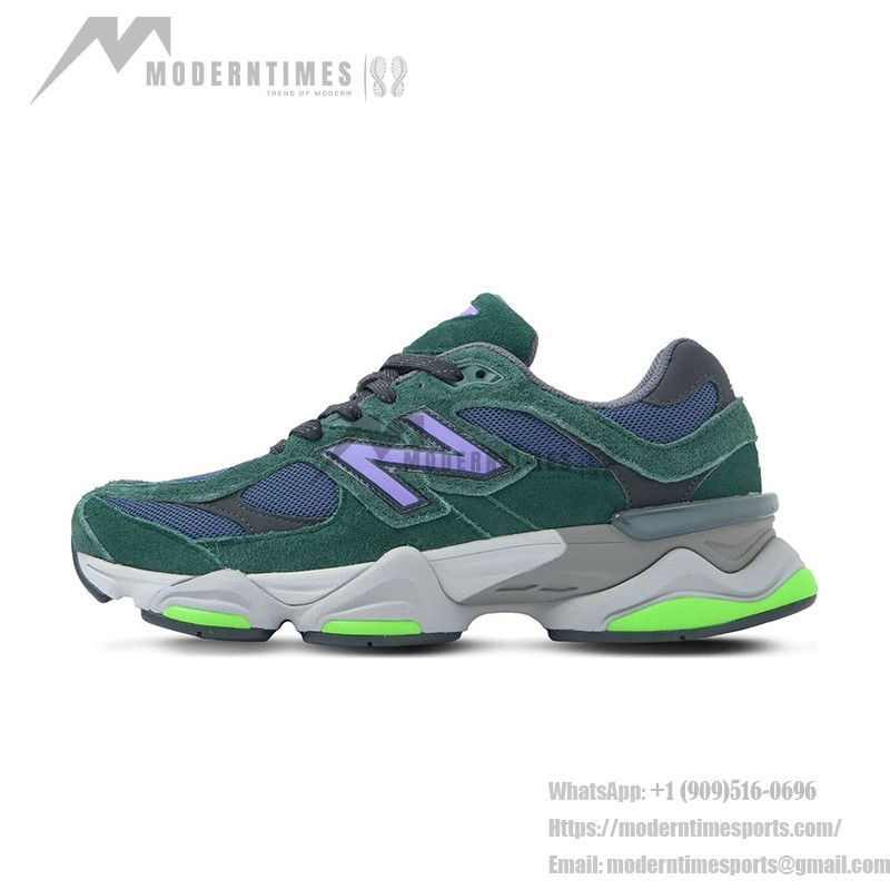 New Balance 9060 U9060GRE "Nightwatch Purple" - Trendy Retro Running Sneakers