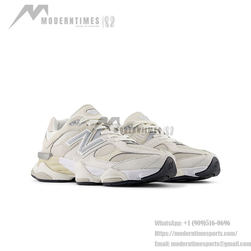 New Balance 9060 U9060WHT "Sea Salt Moonbeam" - Sleek & Comfortable Retro Running Sneakers