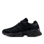 New Balance 9060 "Triple Black" U9060BPM Retro Running Shoes – Sleek and Versatile