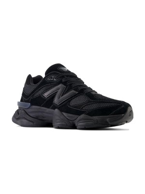 New Balance 9060 "Triple Black" U9060BPM Retro Running Shoes – Sleek & Stylish Dad Sneakers