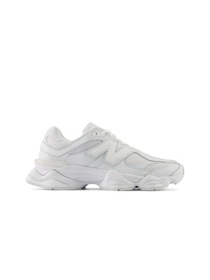 New Balance 9060 "Triple White" U9060NRJ Retro Running Shoes – Minimalist & Stylish Dad Sneakers