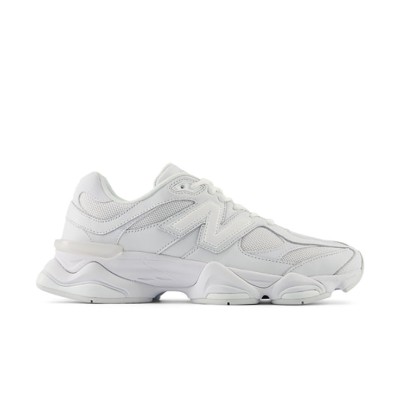 New Balance 9060 "Triple White" U9060NRJ Retro Running Shoes – Minimalist & Stylish Dad Sneakers