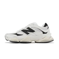 New Balance 9060 White and Black Sneakers U9060AAB, Stylish Casual Running Shoes, Comfortable and Durable, Perfect for Everyday Wear