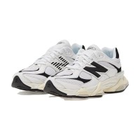 New Balance 9060 White and Black Sneakers U9060AAB, Stylish Casual Running Shoes, Comfortable and Durable, Perfect for Everyday Wear