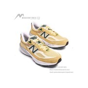 New Balance 990V6 Made in USA Yellow Green U990TE6 – Premium Suede & Mesh Sneakers for Comfort and Style