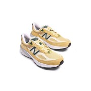 New Balance 990V6 Made in USA Yellow Green M990TE6 – 프리미엄 스웨이드 & 메쉬 스니커즈 (옐로우 & 그린)