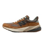 New Balance 990V6 x Carhartt WIP Khaki M990CH6 Sneaker – Premium Suede Mesh Construction in Khaki