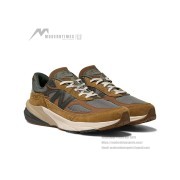 New Balance 990V6 x Carhartt WIP Khaki M990CH6 – Premium Suede & Mesh Sneakers for Comfort and Style