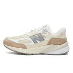 New Balance 990v6 Made in USA Cream M990SS6 – Premium Suede and Mesh Sneakers in Cream