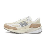 New Balance 990v6 Made in USA Cream M990SS6 – 프리미엄 스웨이드 & 메쉬 스니커즈 (크림)