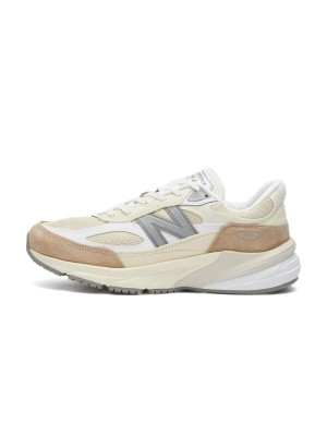 New Balance 990v6 Made in USA Cream M990SS6 – Premium Suede & Mesh Sneakers for Comfort and Style