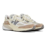 New Balance 990v6 Made in USA Cream M990SS6 – Premium Suede and Mesh Sneakers in Cream